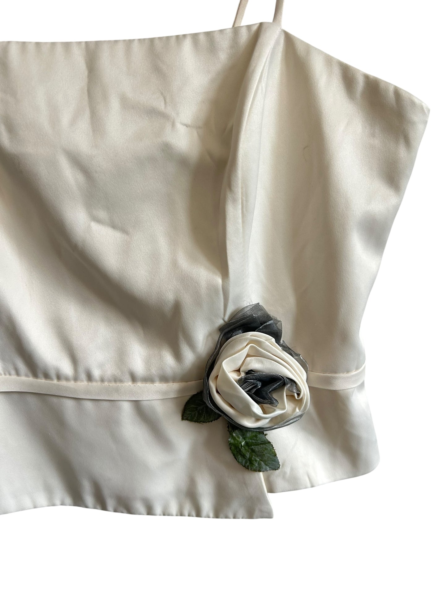 Floral Satin Top