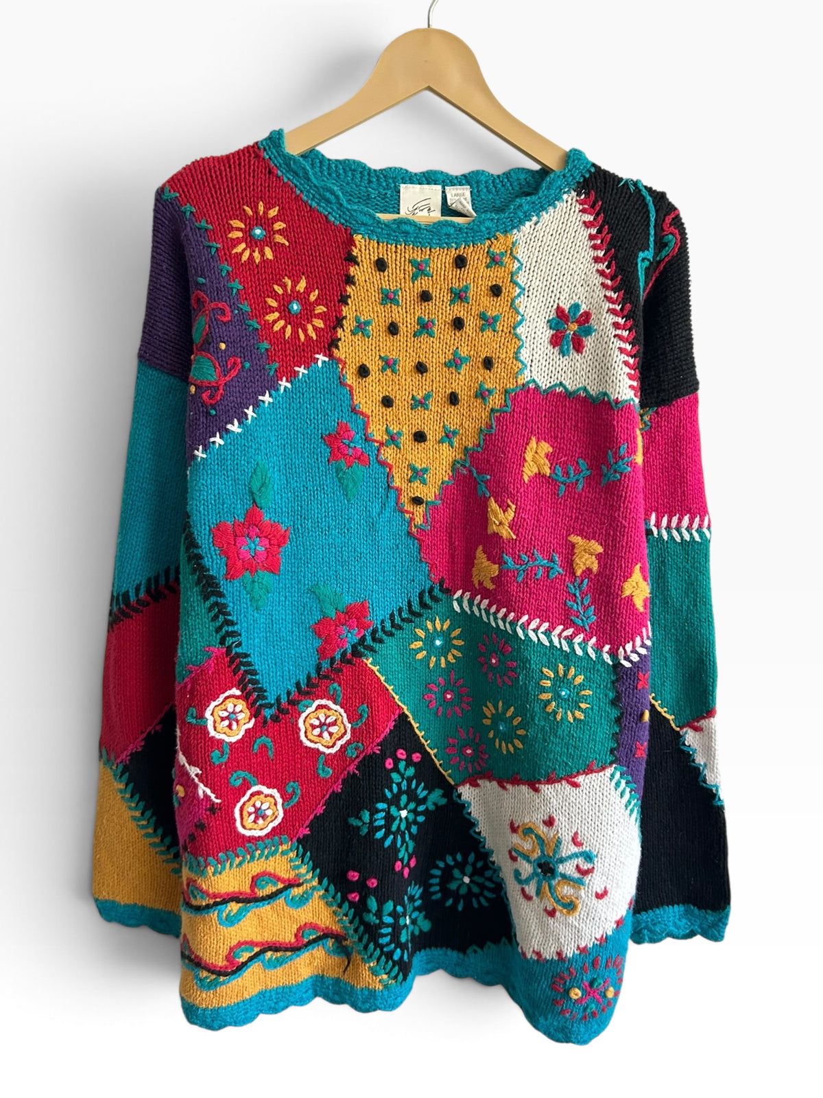 Patchwork Sweater