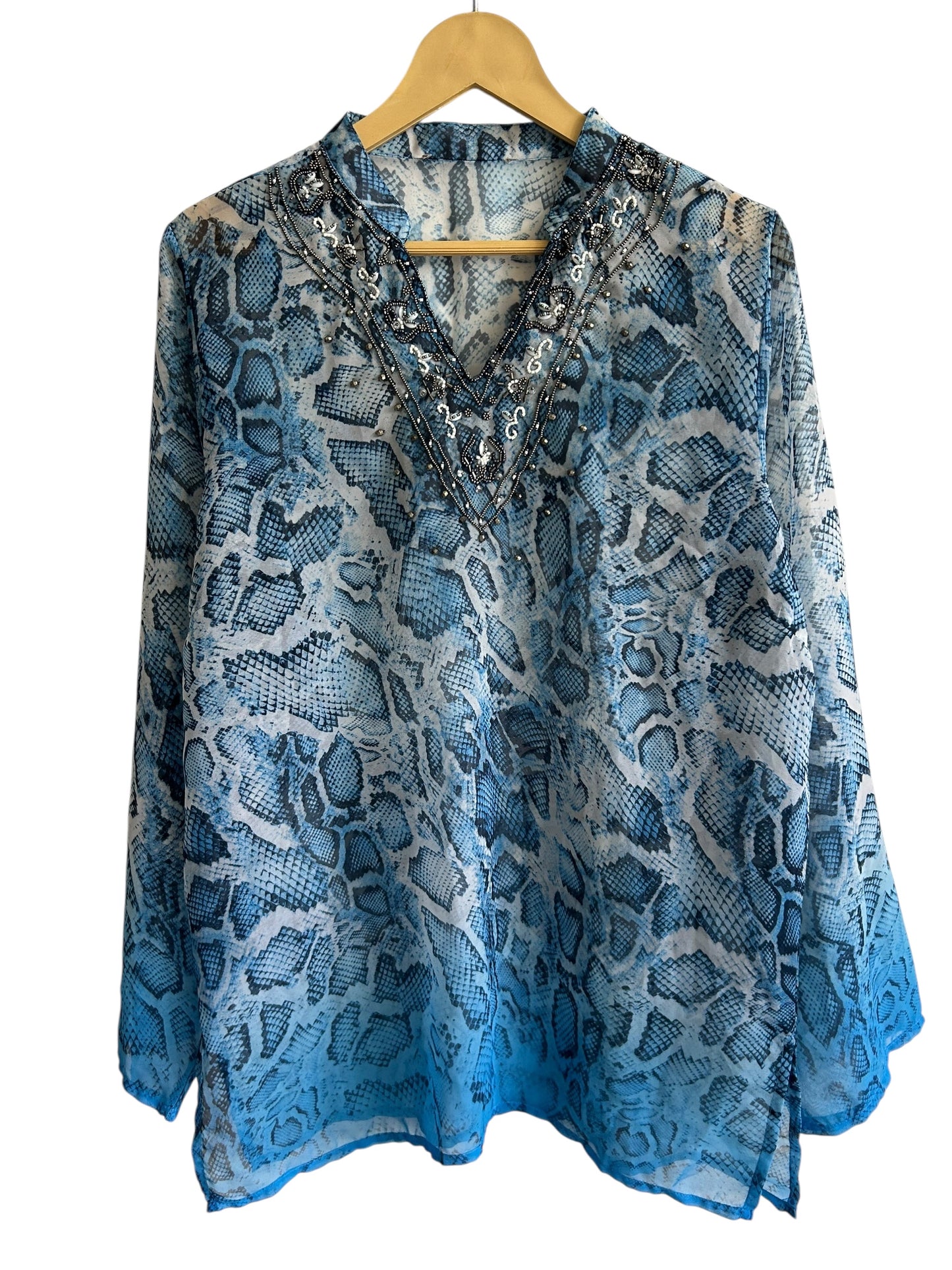 Snake Beaded Top