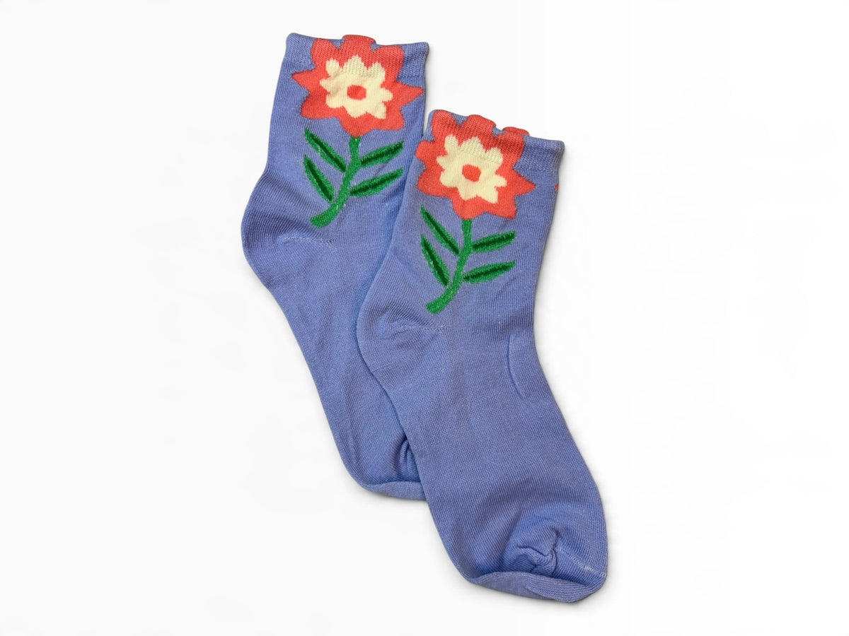 Tulip Blue Socks
