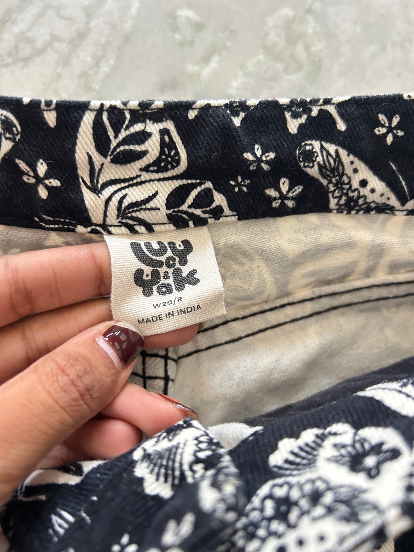 LUCY & YAK Butterfly Shorts