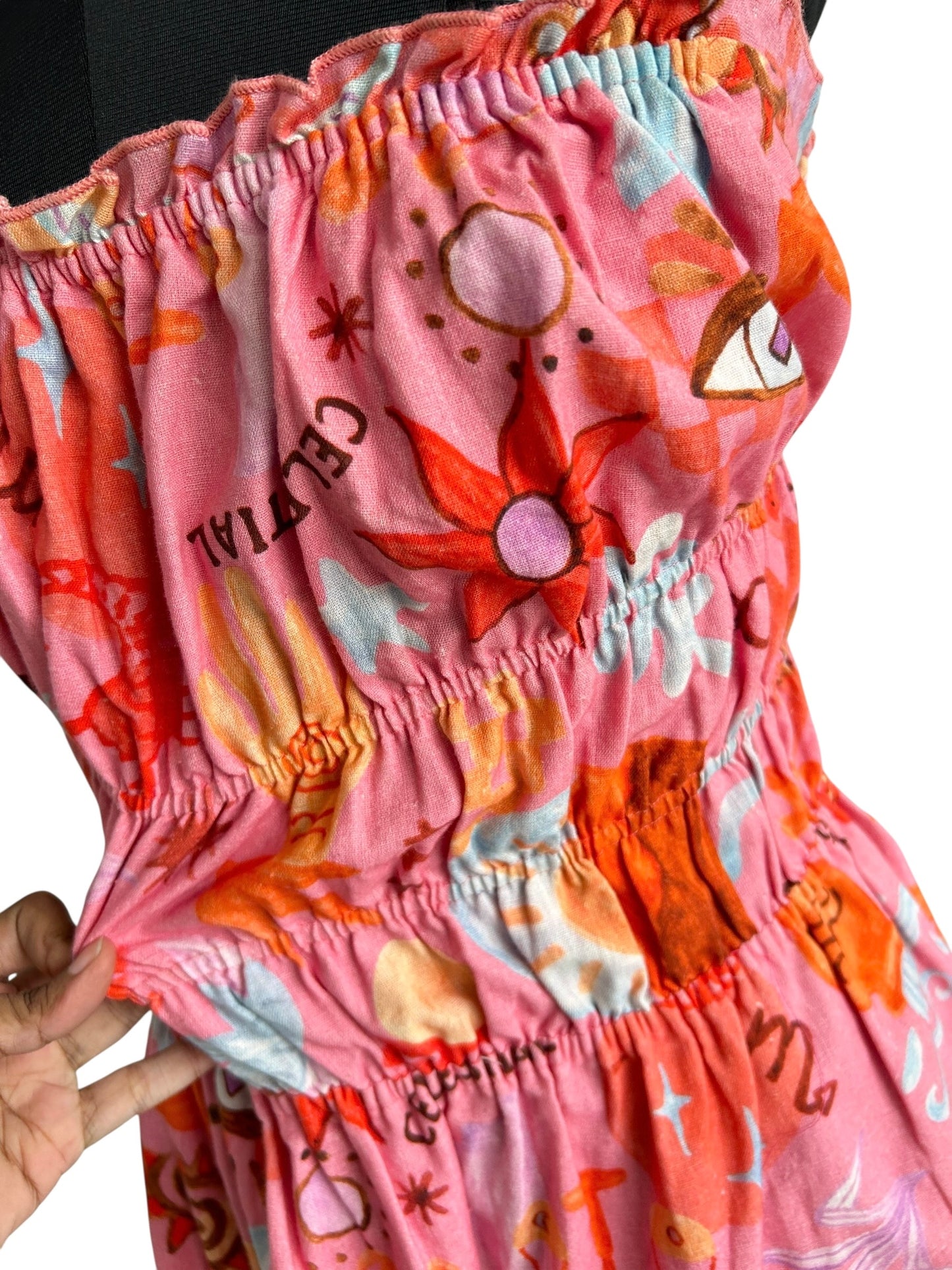 Strapless Quirky Dress