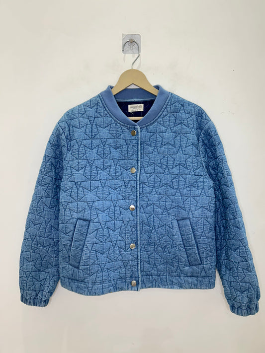 Star Quilted Bomber Jacket