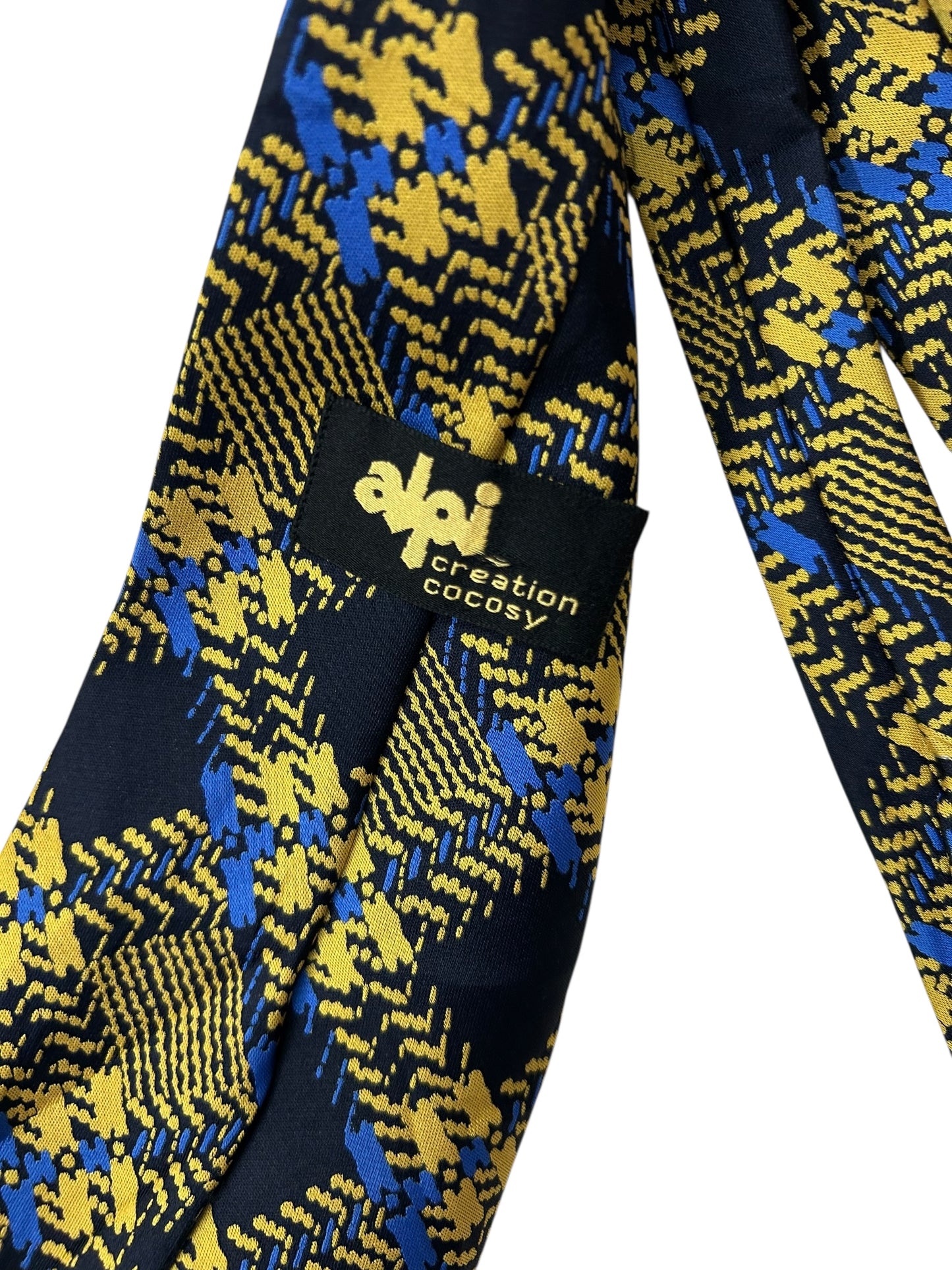 Vintage Plaid Alpi Tie