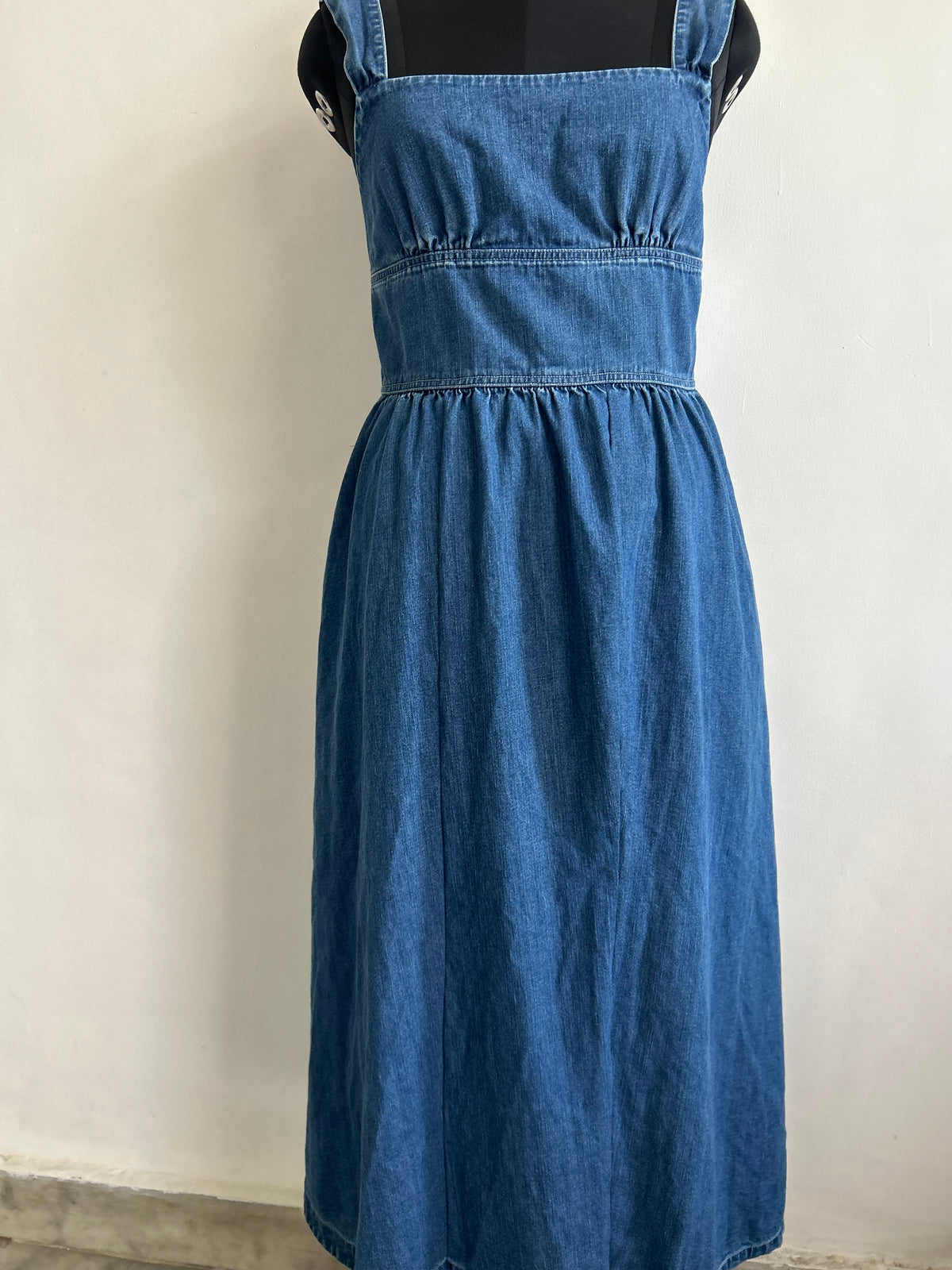 Denim Dress: 38”