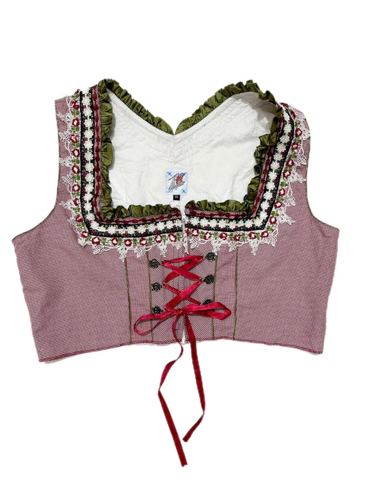 Cottage Core Red Top