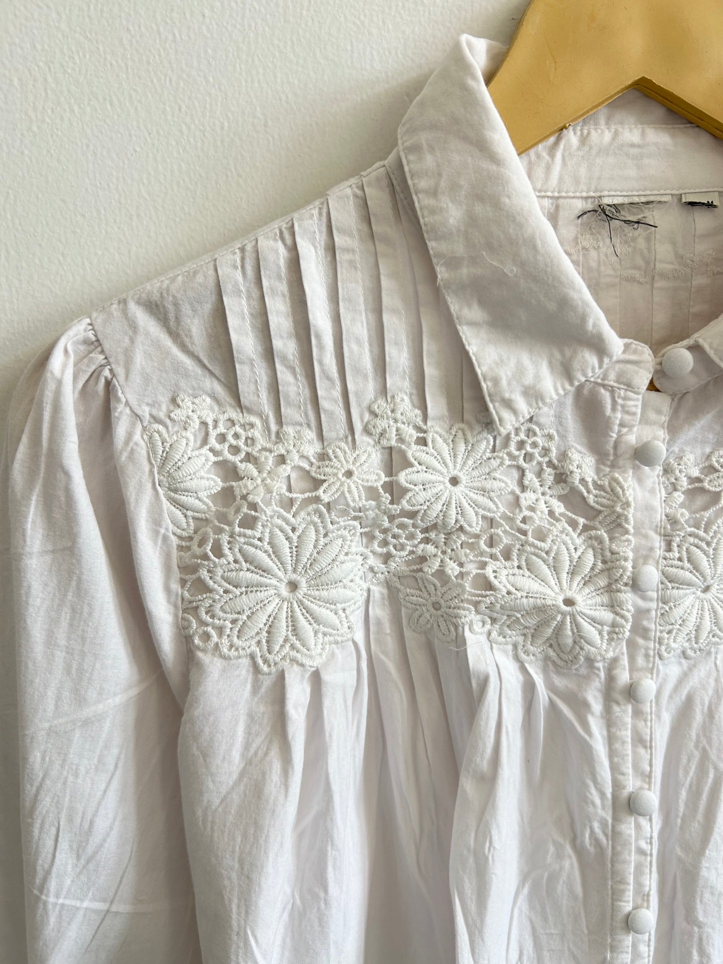 White Cotton Blouse