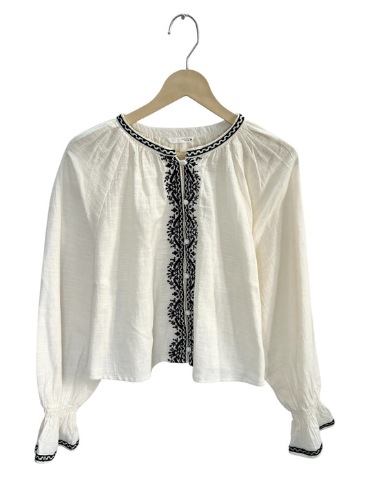 Cotton Embroidered Top