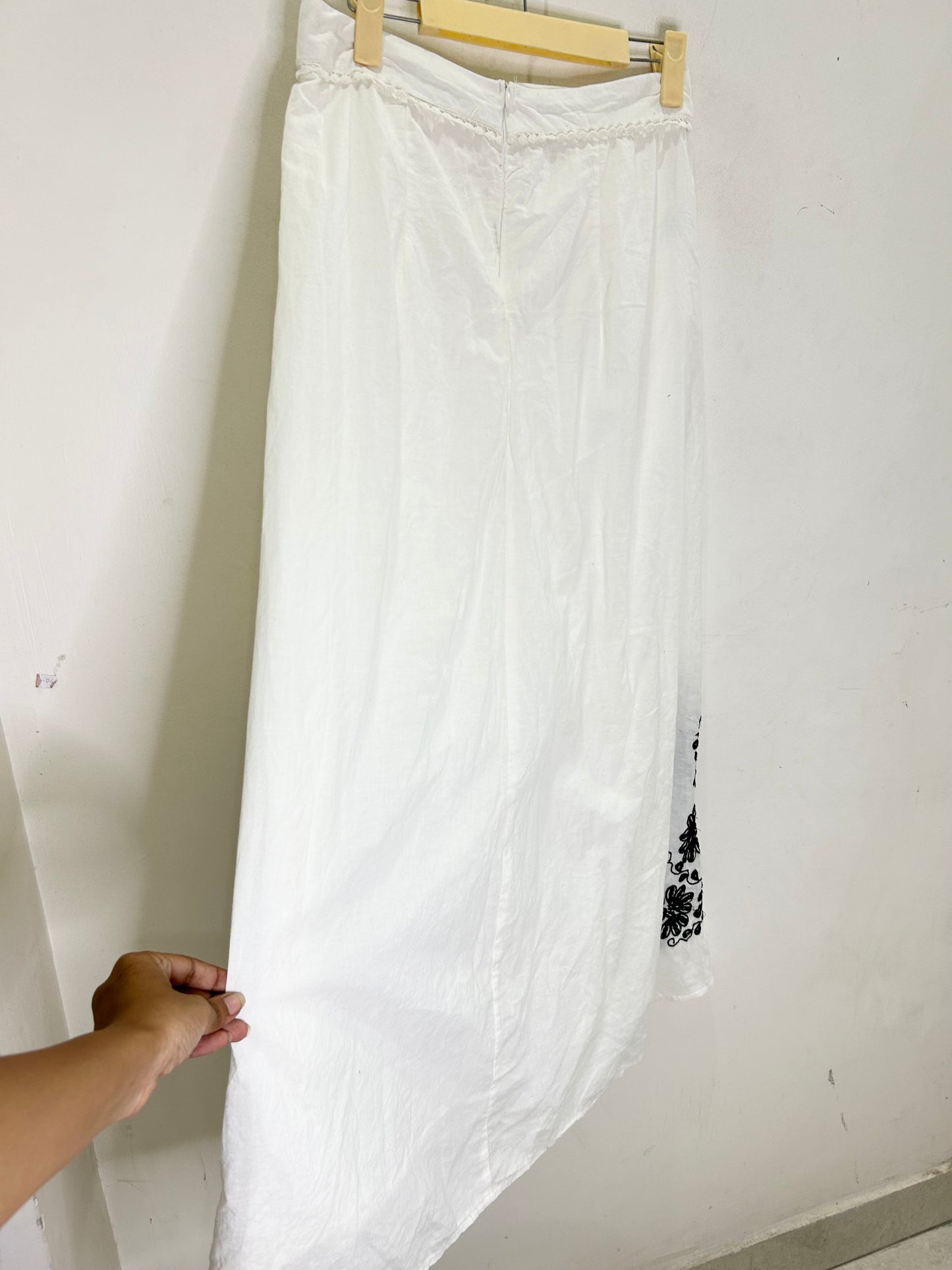 Cotton Embroidered Skirt