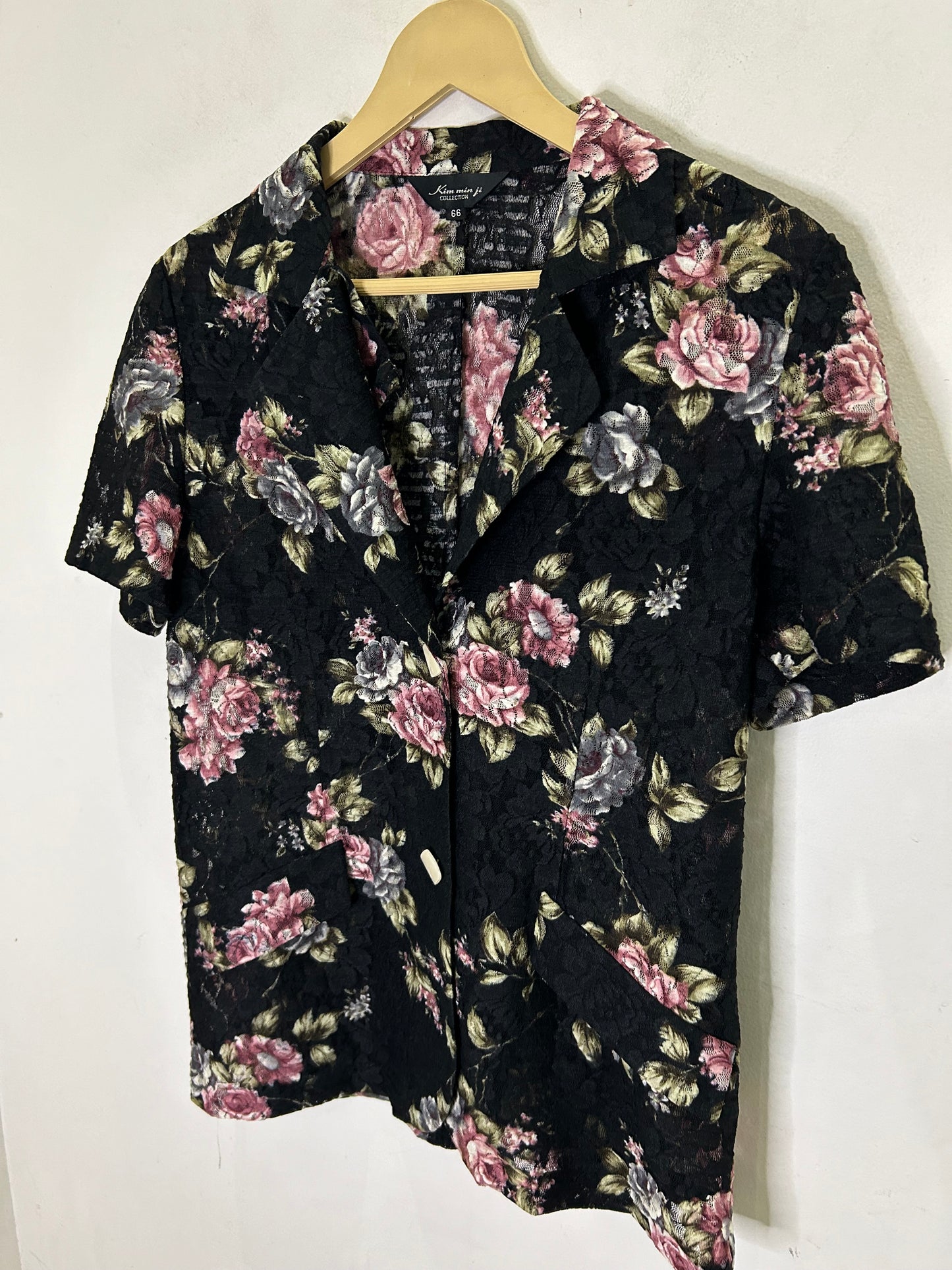 Floral Mesh Shirt
