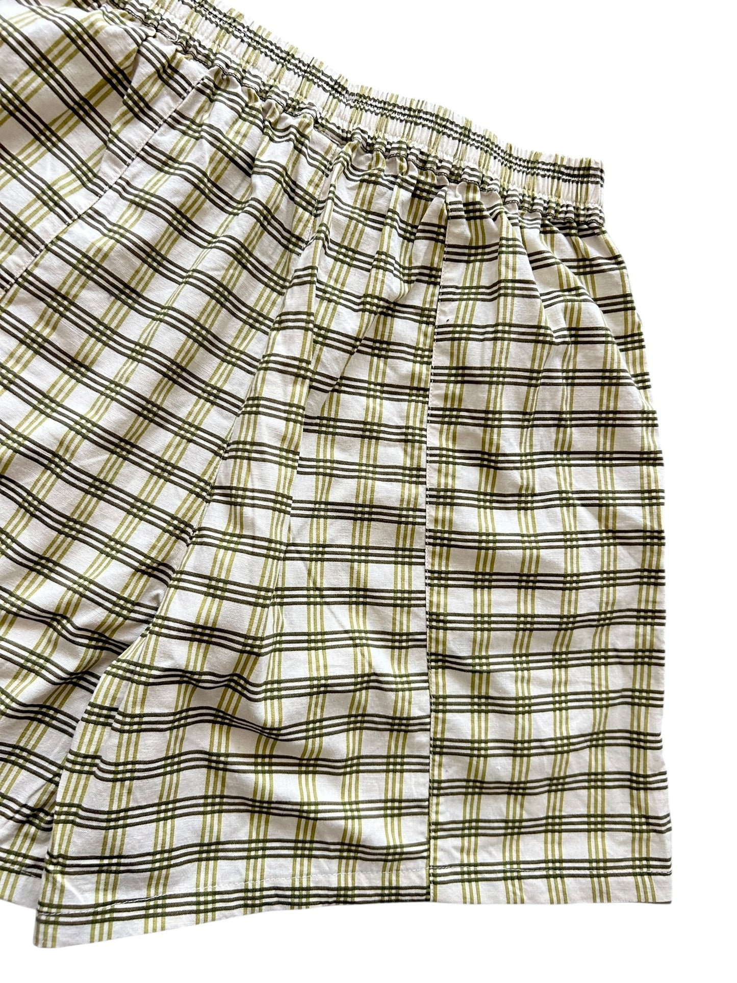 LUCY & YAK Green Stripes Shorts