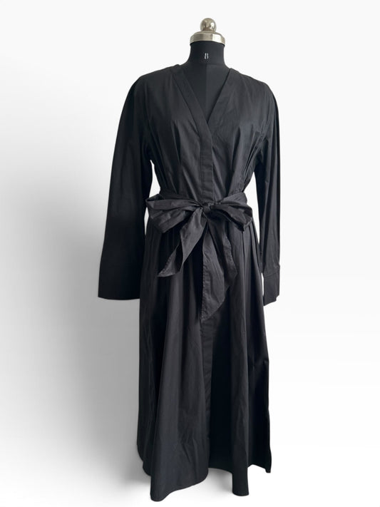 Knot Black Dress: 40”