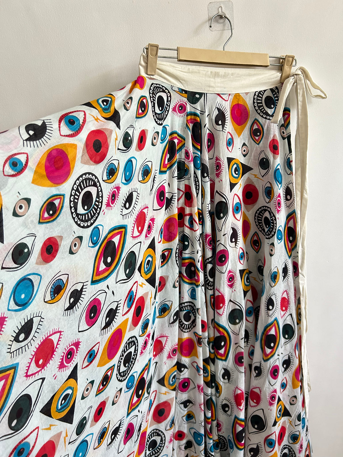 Cotton Eye Print Skirt