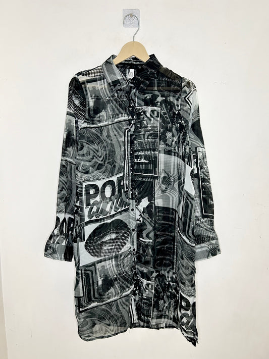 Pop Culture Long Shirt