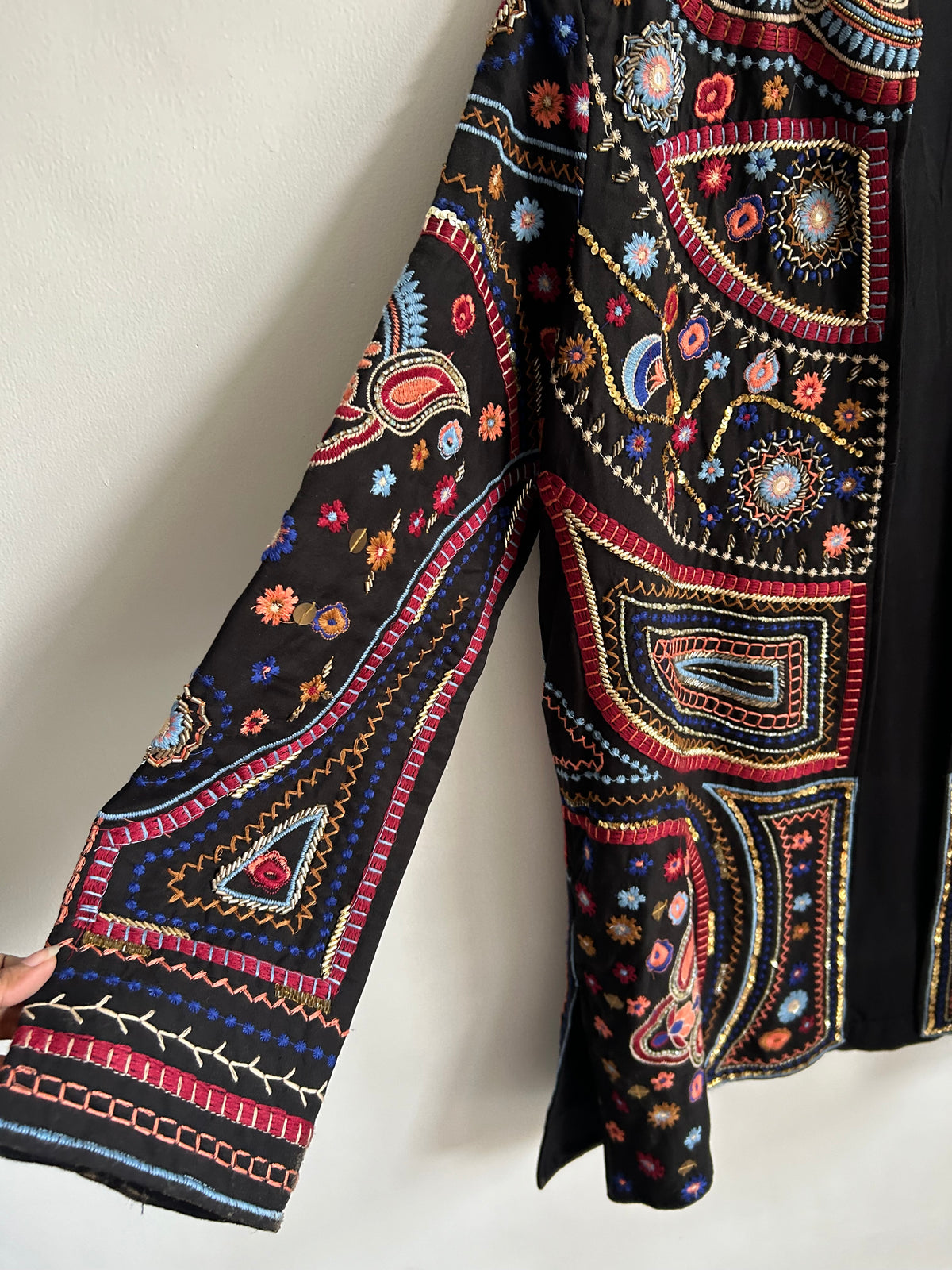 Embroidered Jacket: 42”
