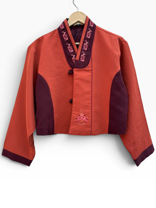Cheongsam Crop Jacket: 42”