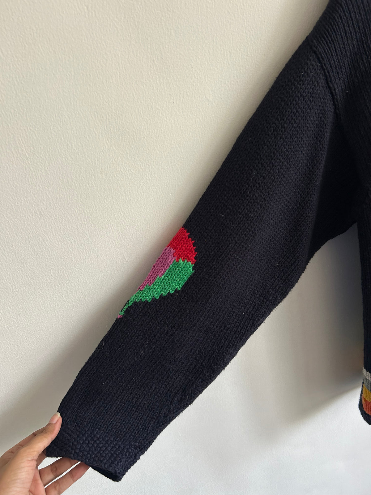 Hand loomed Balloon Sweater