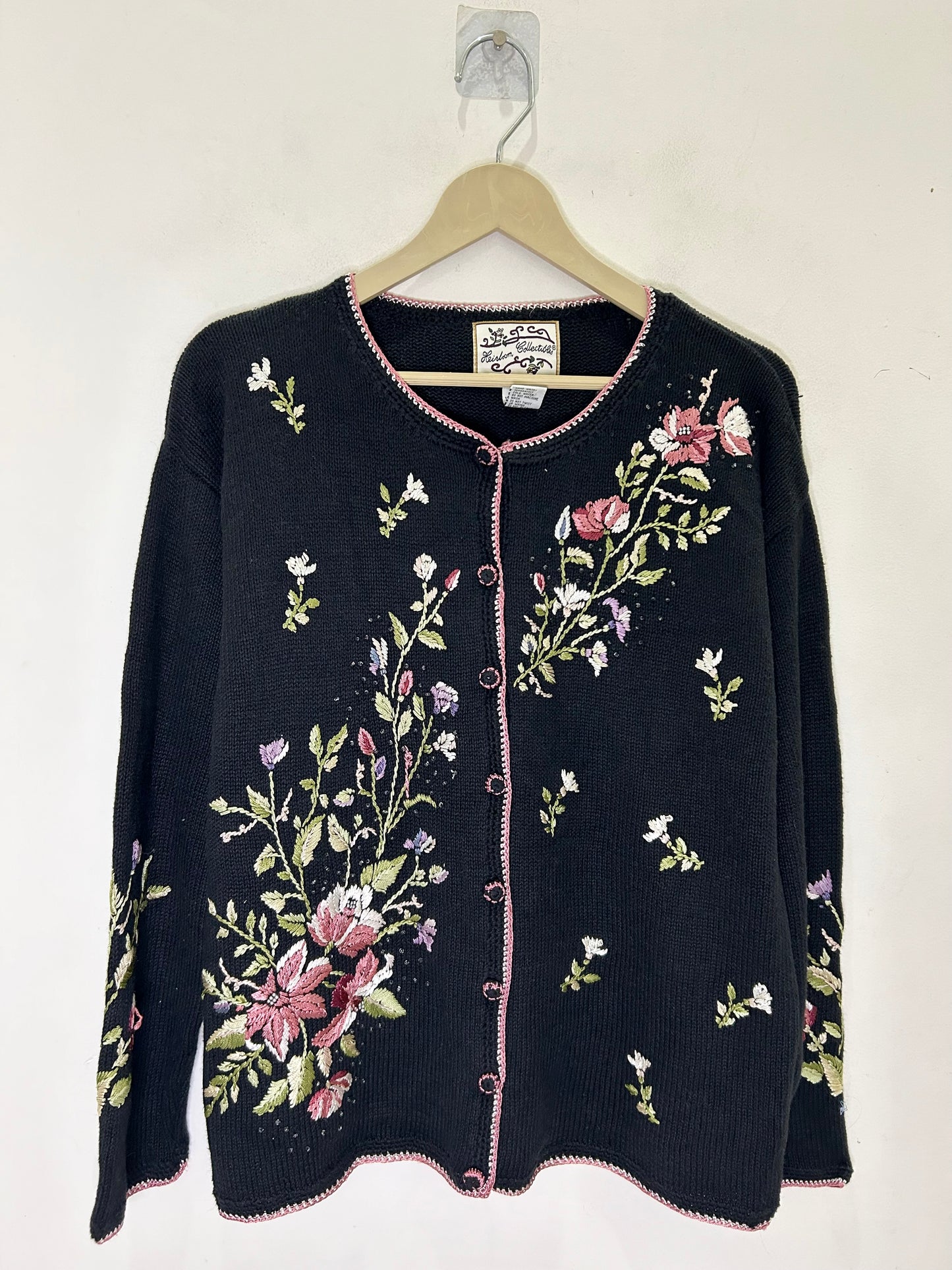 Embroidered Cardigan