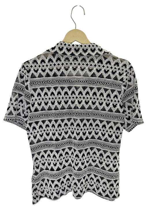 Crochet B&W Shirt