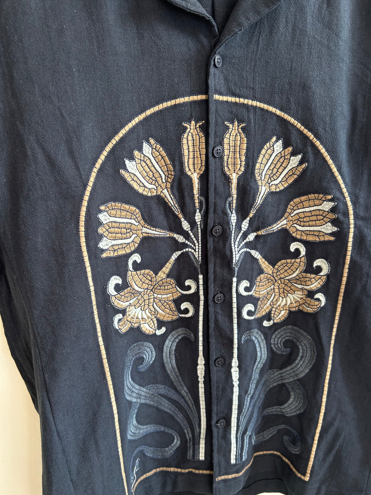Cotton Embroidered Shirt