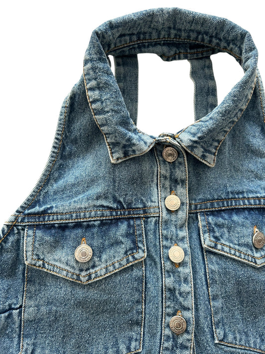 Denim Vest: 40”