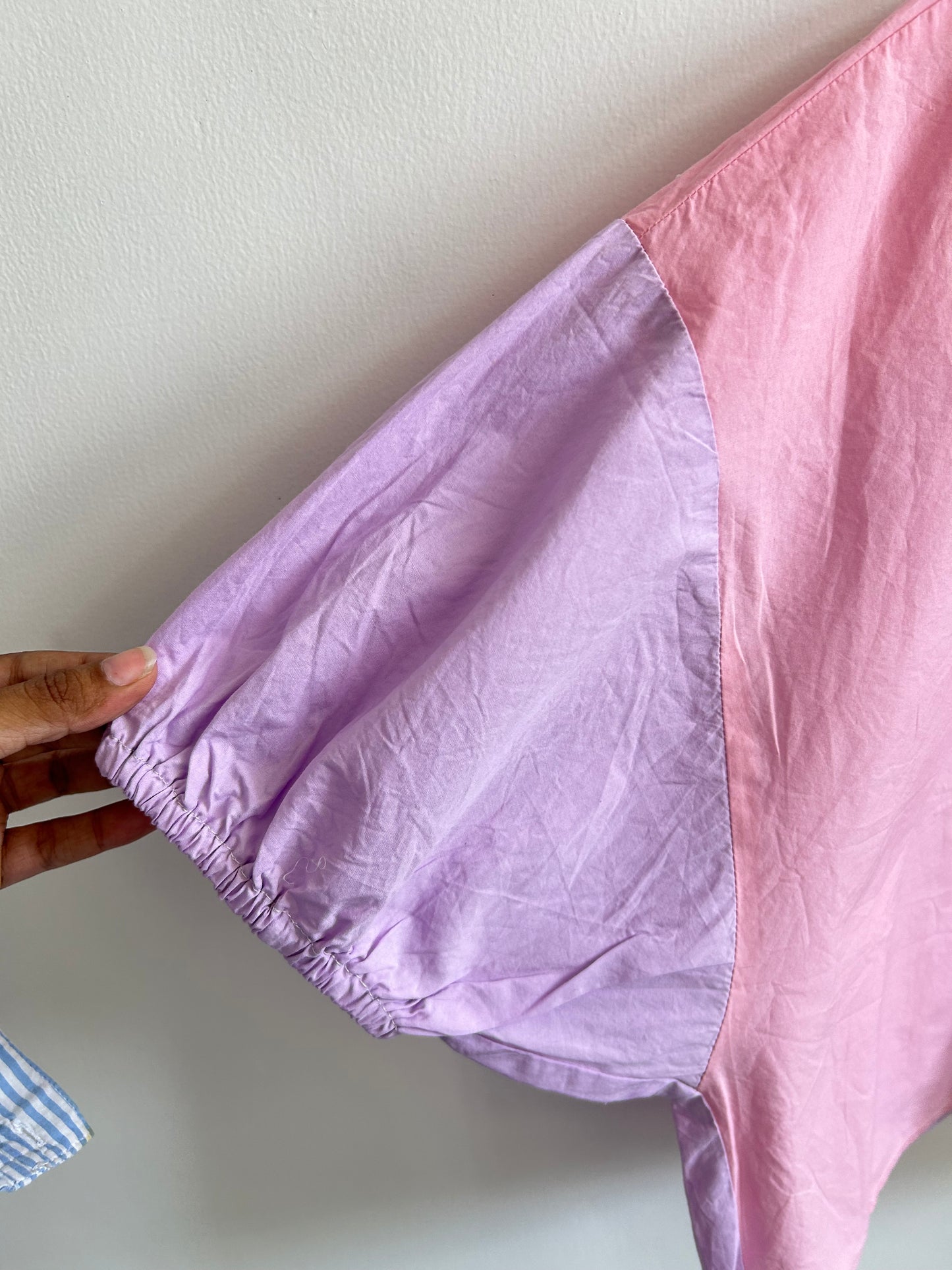 Pastel Color block Shirt