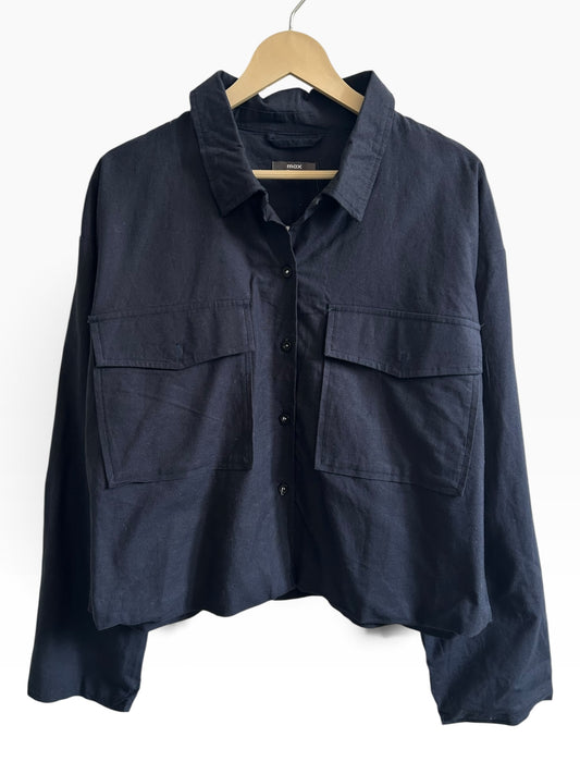 Navy Blue Jacket: 46”