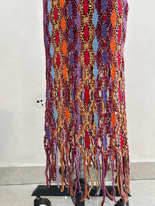 Crochet Dress: Bust- 28” TO 34”