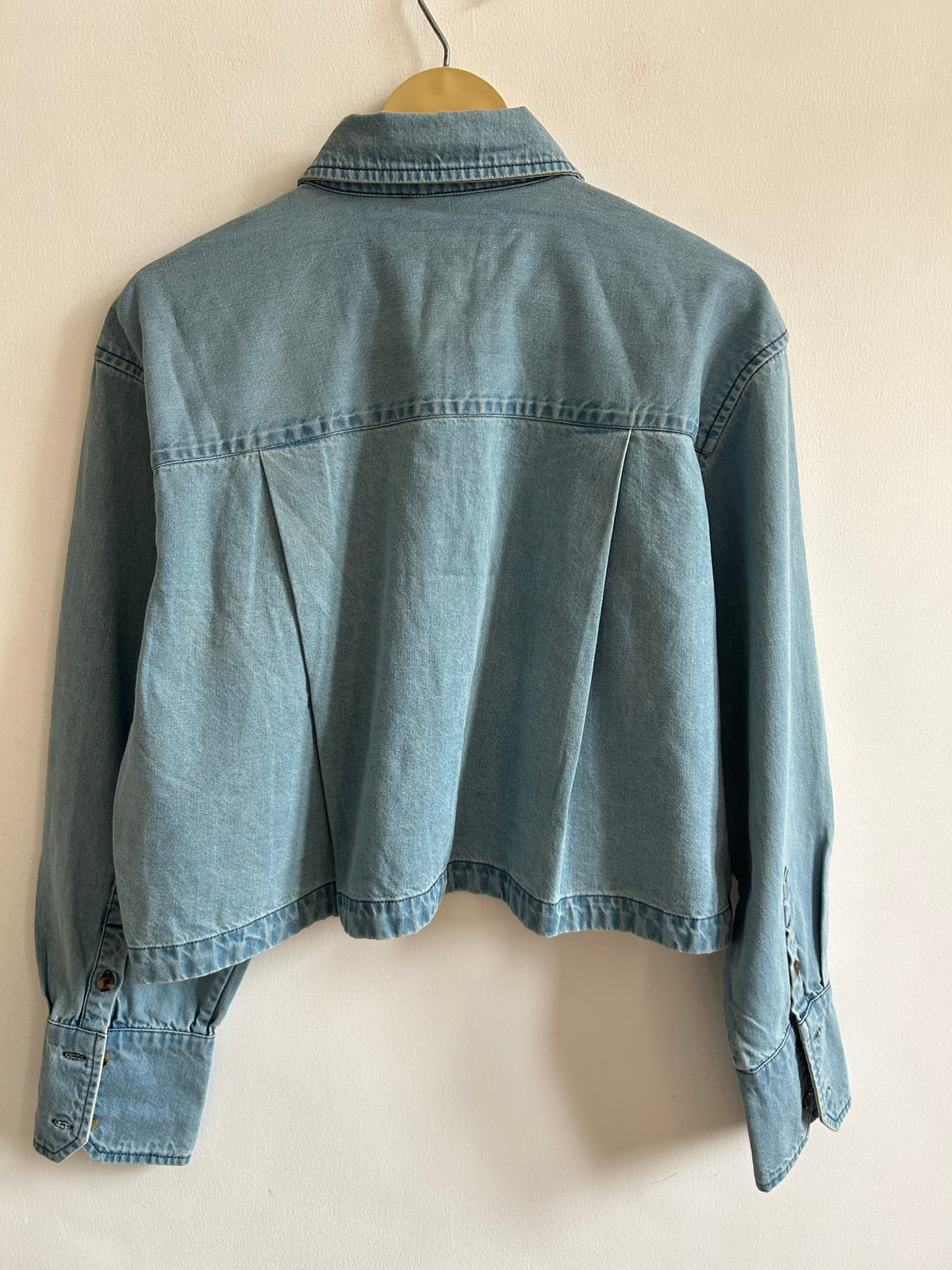 Denim Shirt: 44”