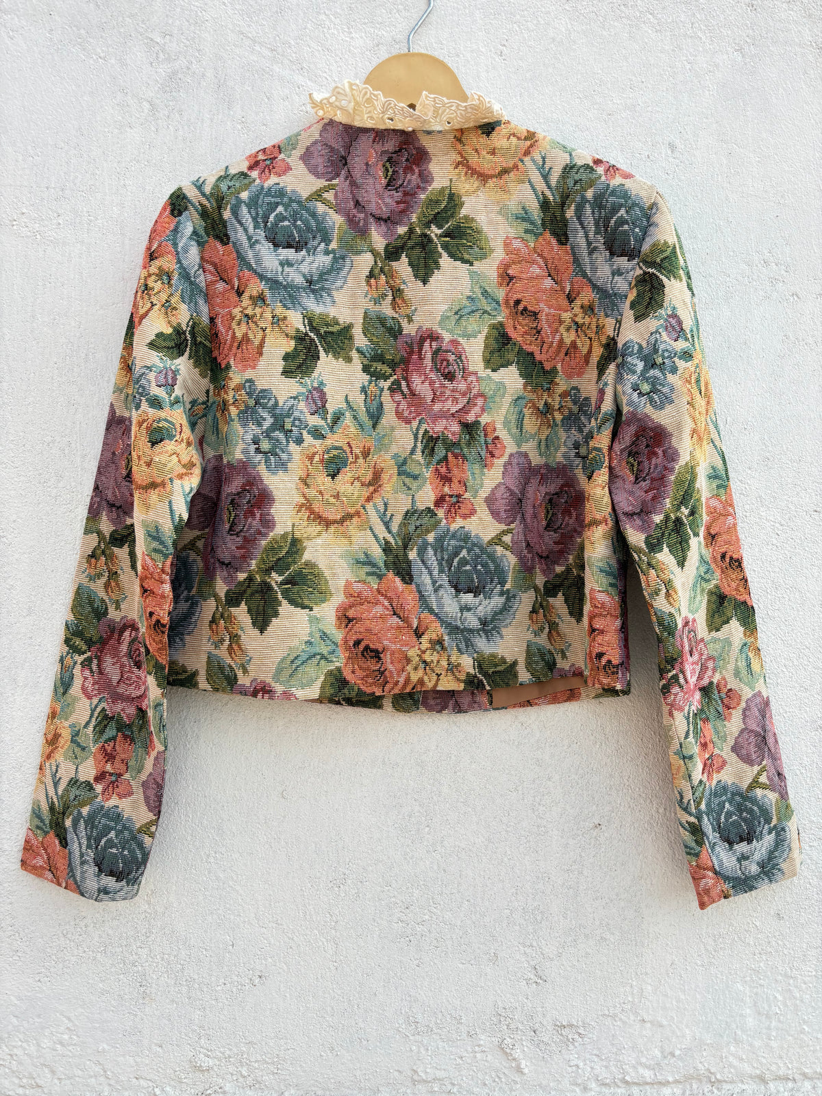 Vintage Floral Jacket: 36”