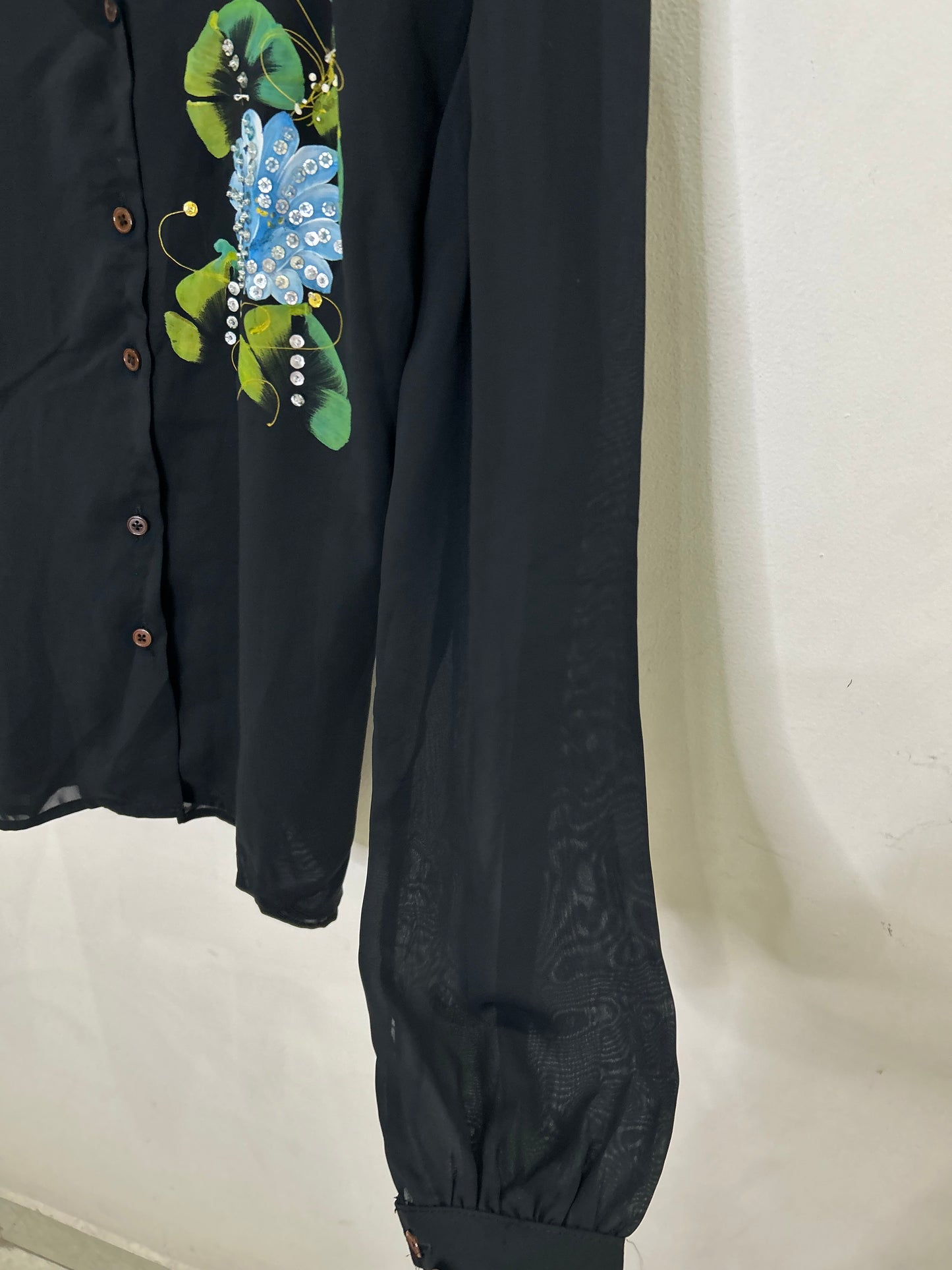 Floral Embellished Shirt