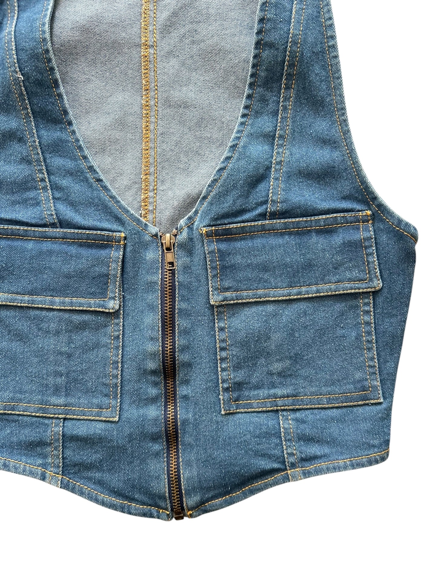 Zipper Vest: 36”