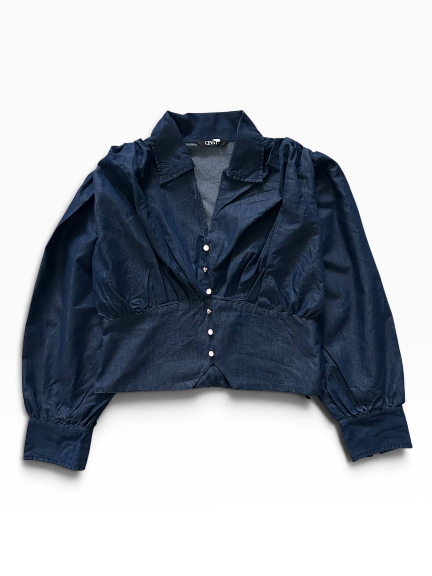 Denim Cotton Top
