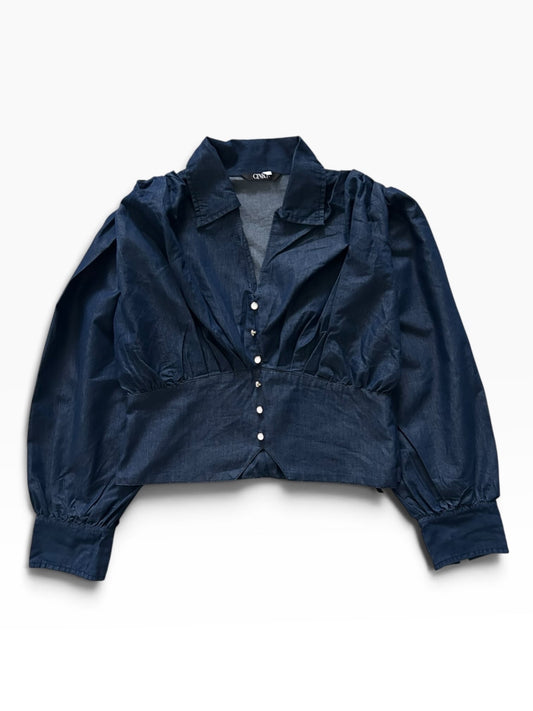 Denim Cotton Top