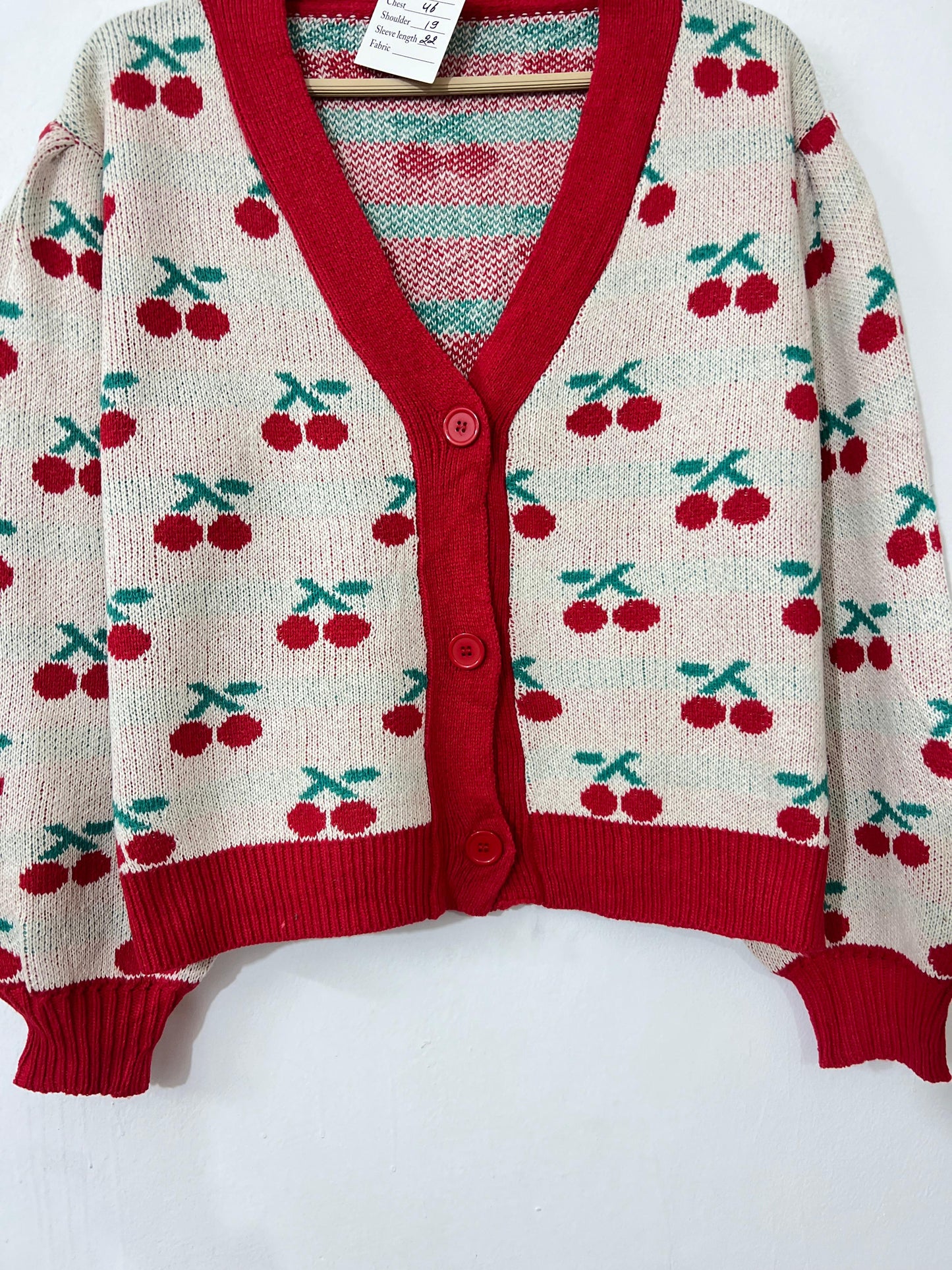 Red Cherry Cardigan