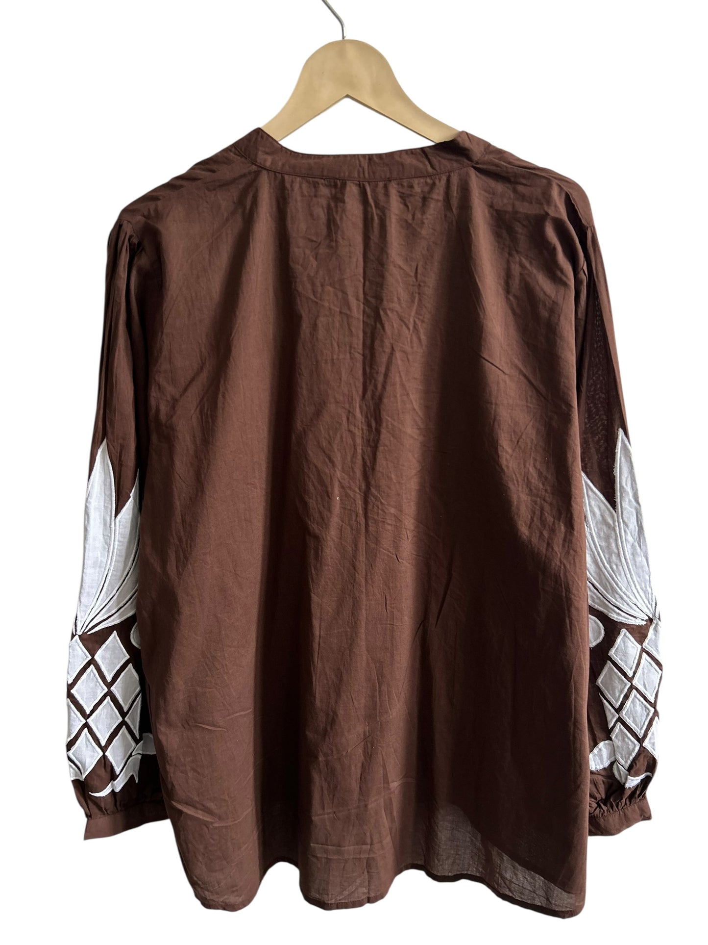 Brown Cotton Top