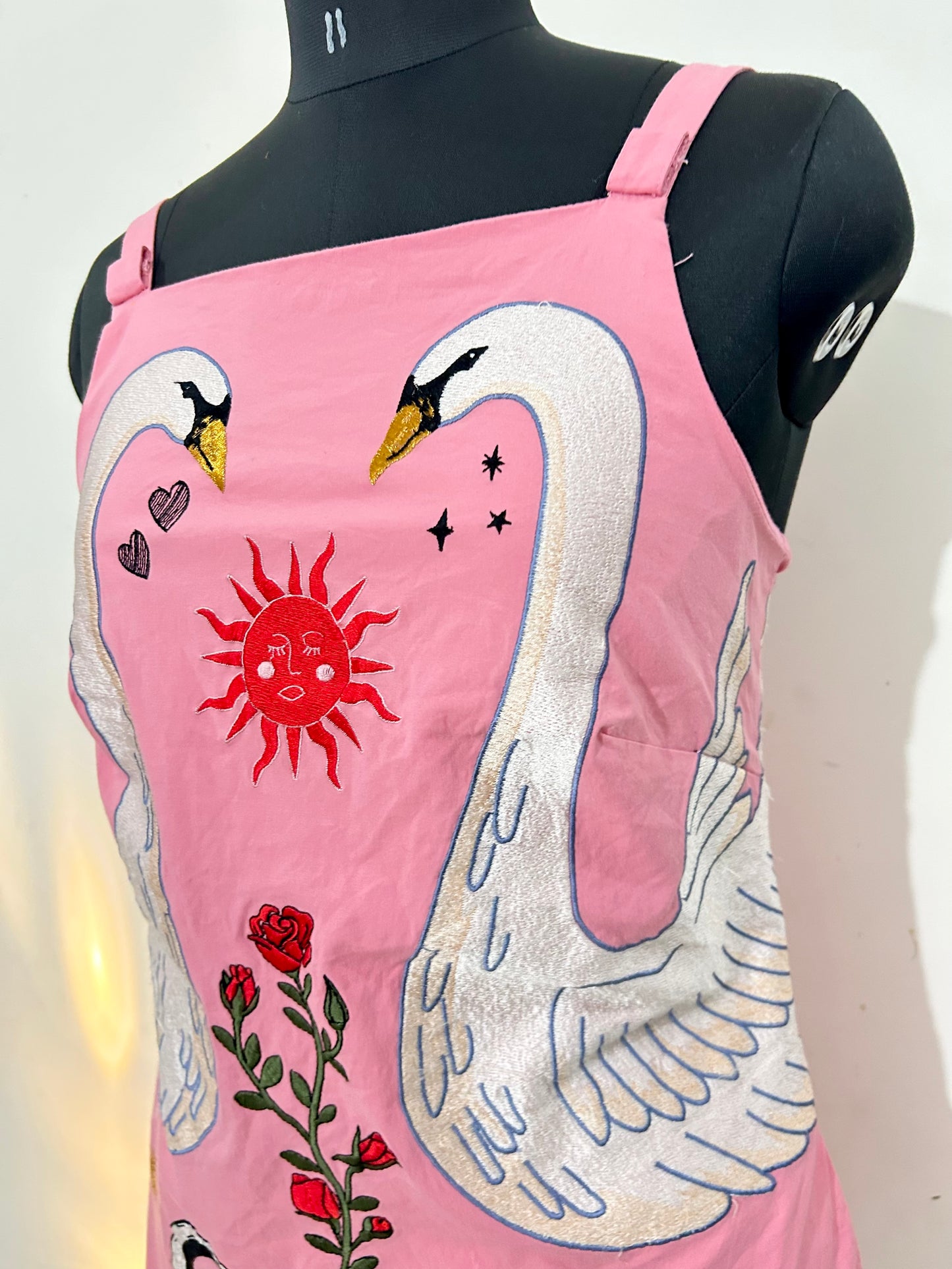 Embroidered Shift Dress- BUST: 36/38”