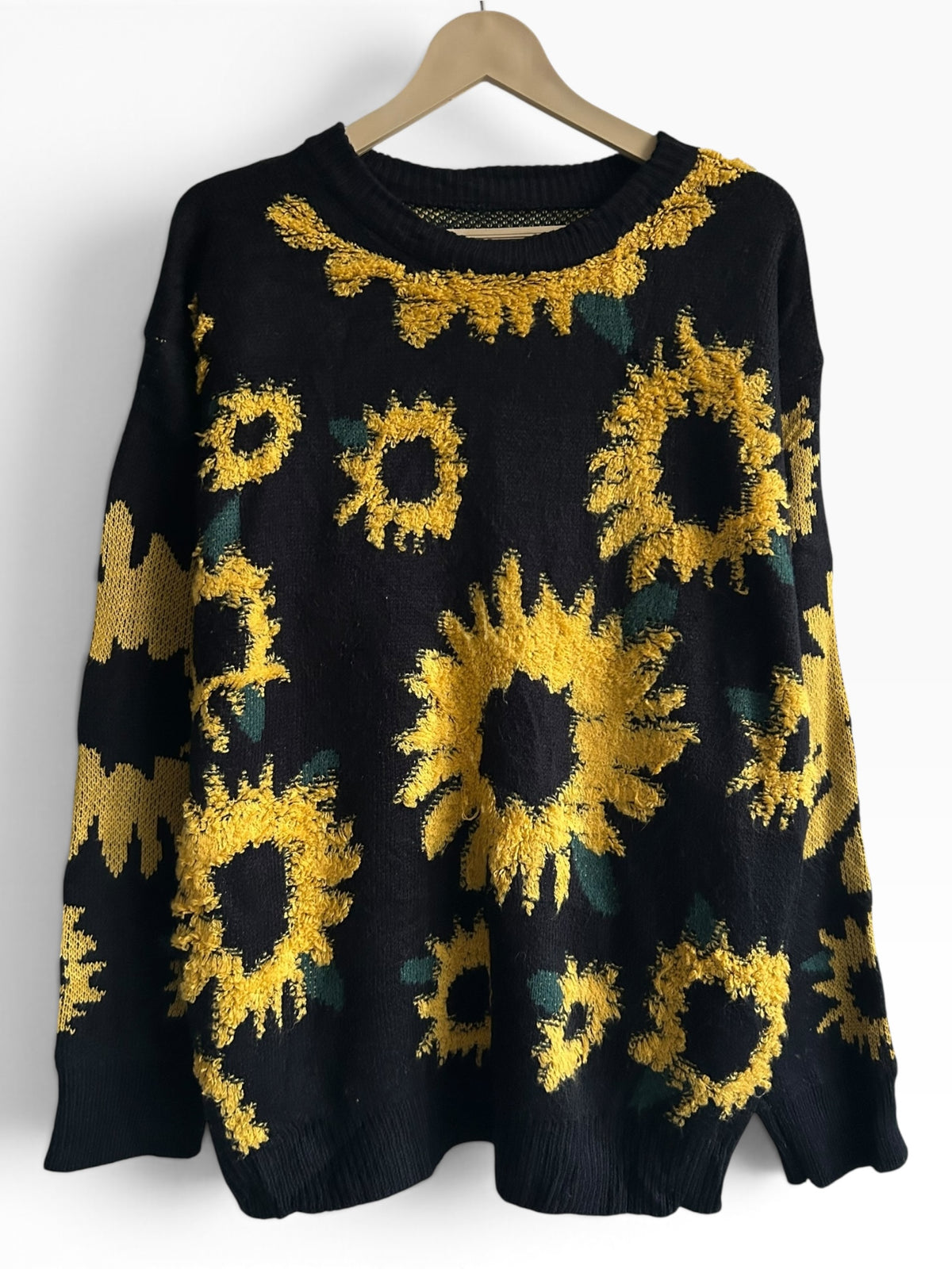 Black Sunflower Sweater