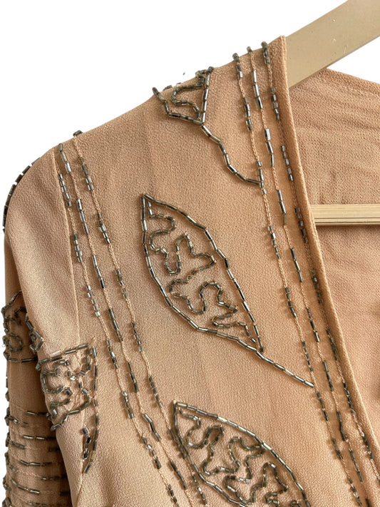 Sequinned Embellished Shrug