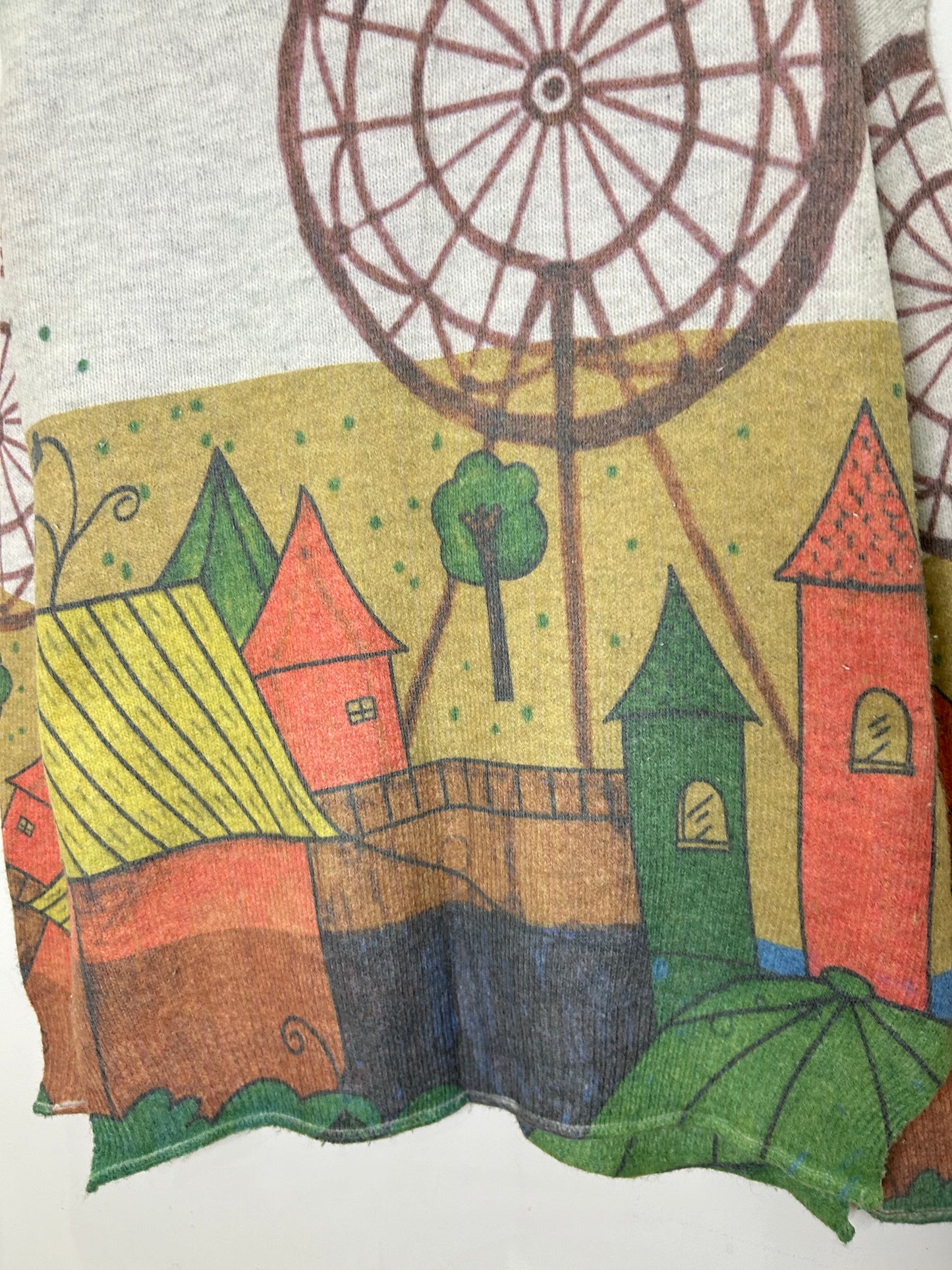 Mixed Pattern Sweater