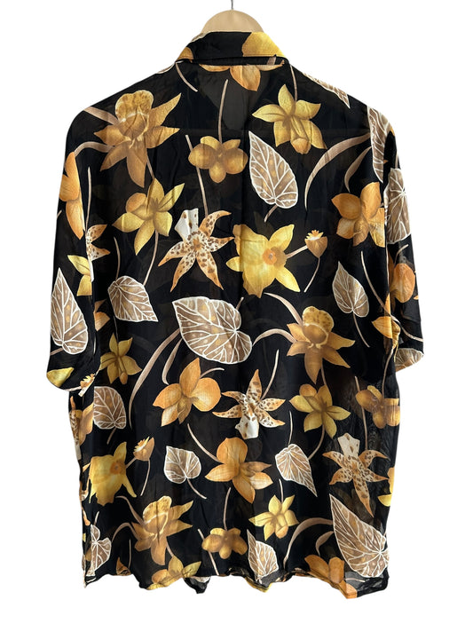 Leafy Print Shirt
