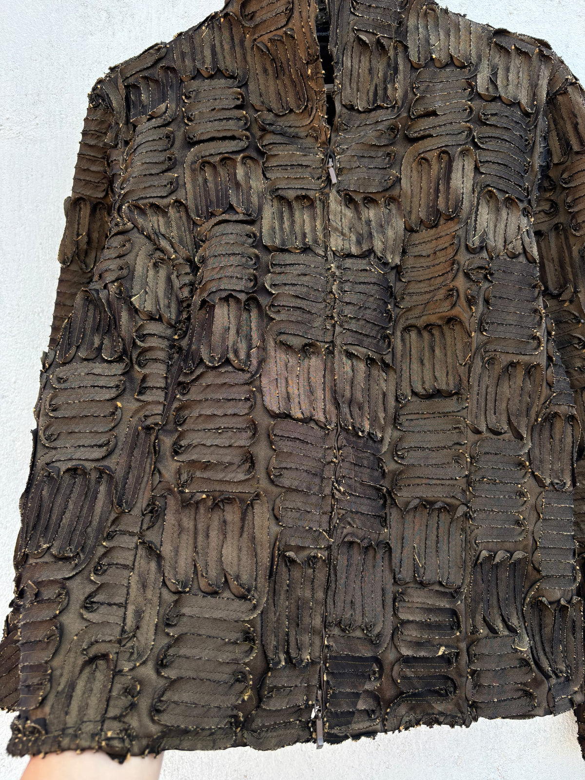 Vintage Brown Jacket: 38”