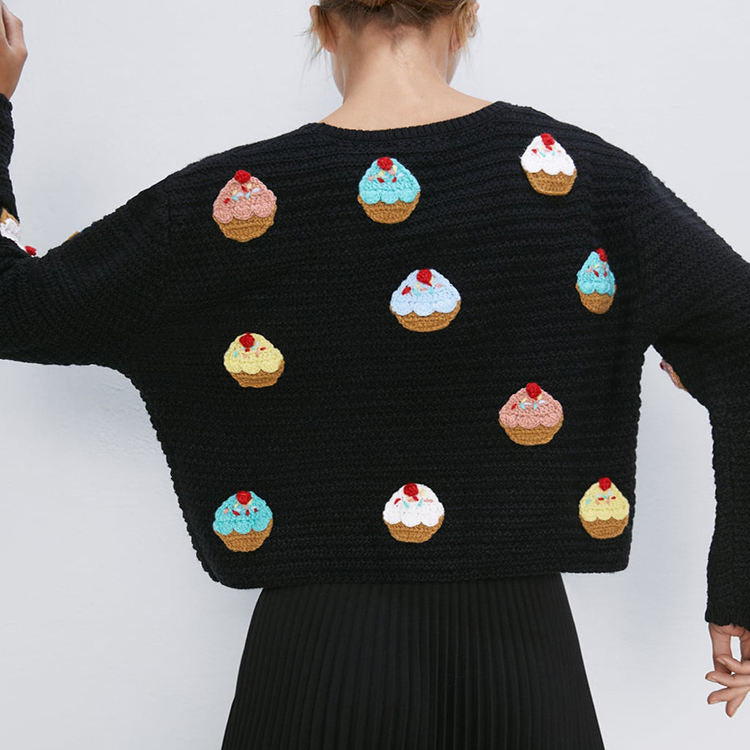 ZARA Cupcake Sweater
