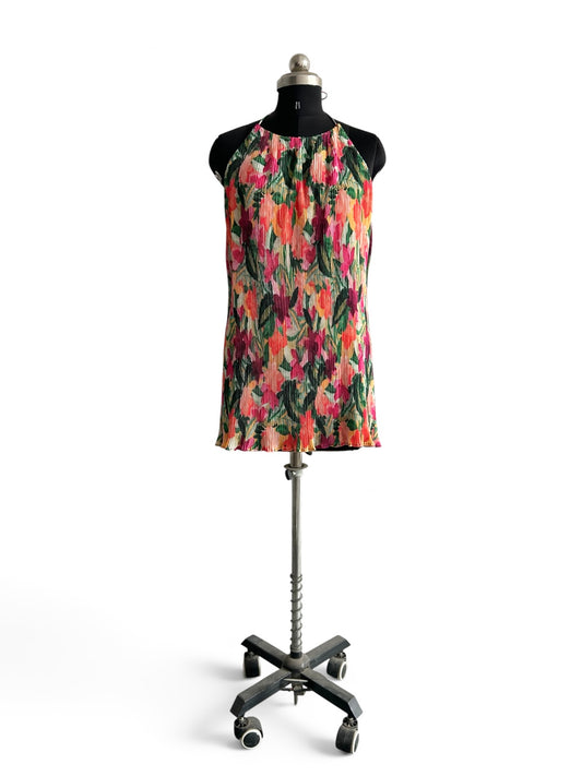 Floral Halterneck Dress