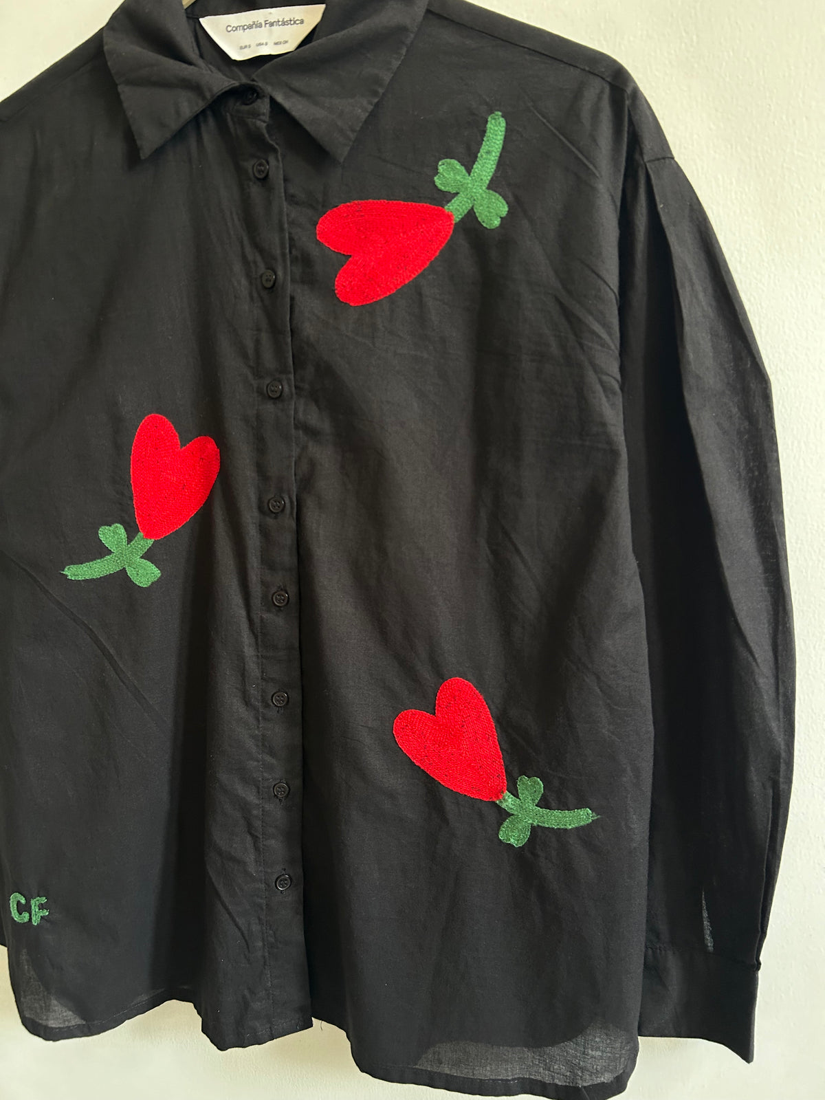 Embroidered Cotton Shirt