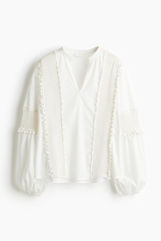 Cotton Tassel Top