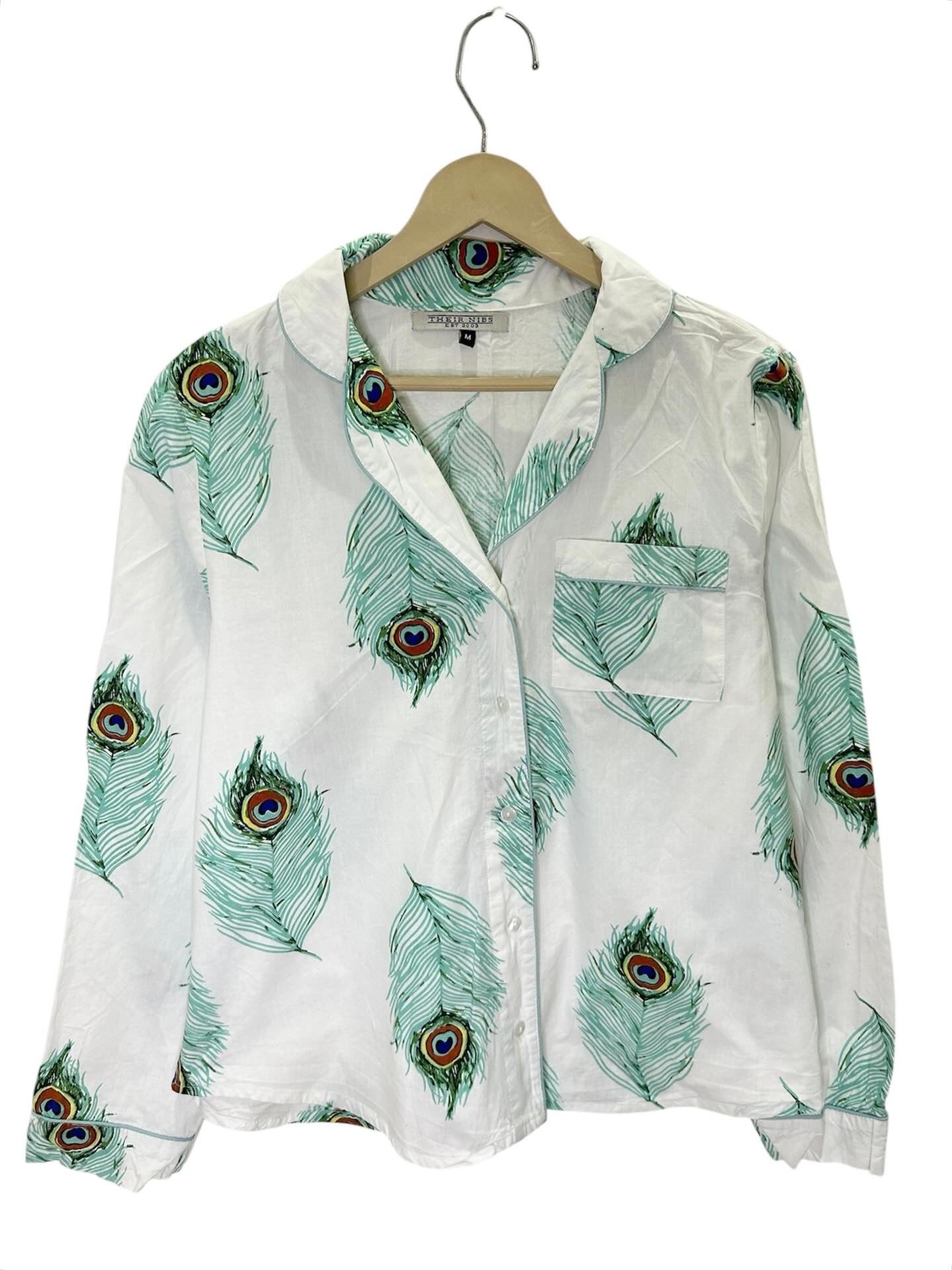 Feather Print Shirt