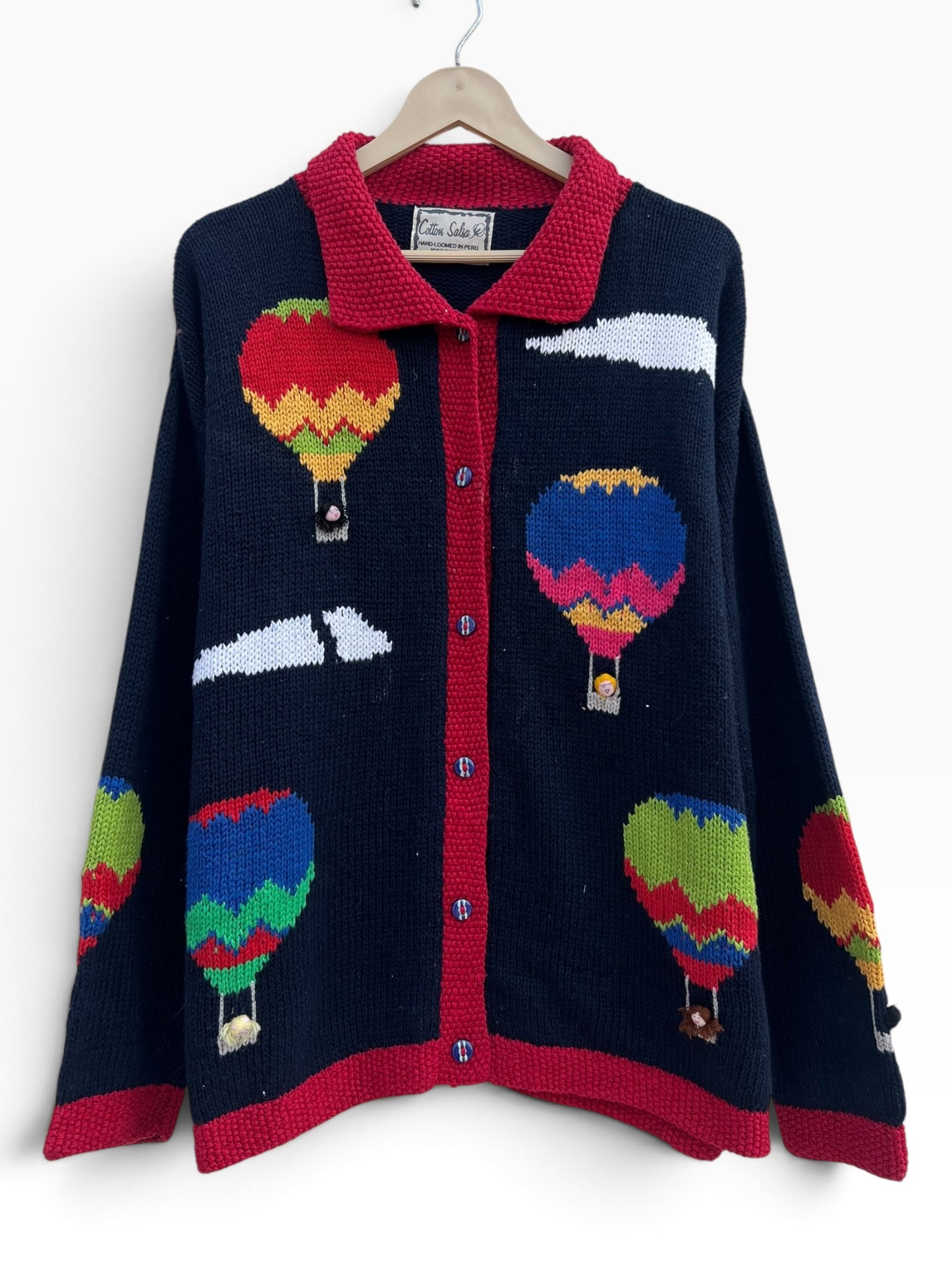 Hand loomed Air Balloon Sweater