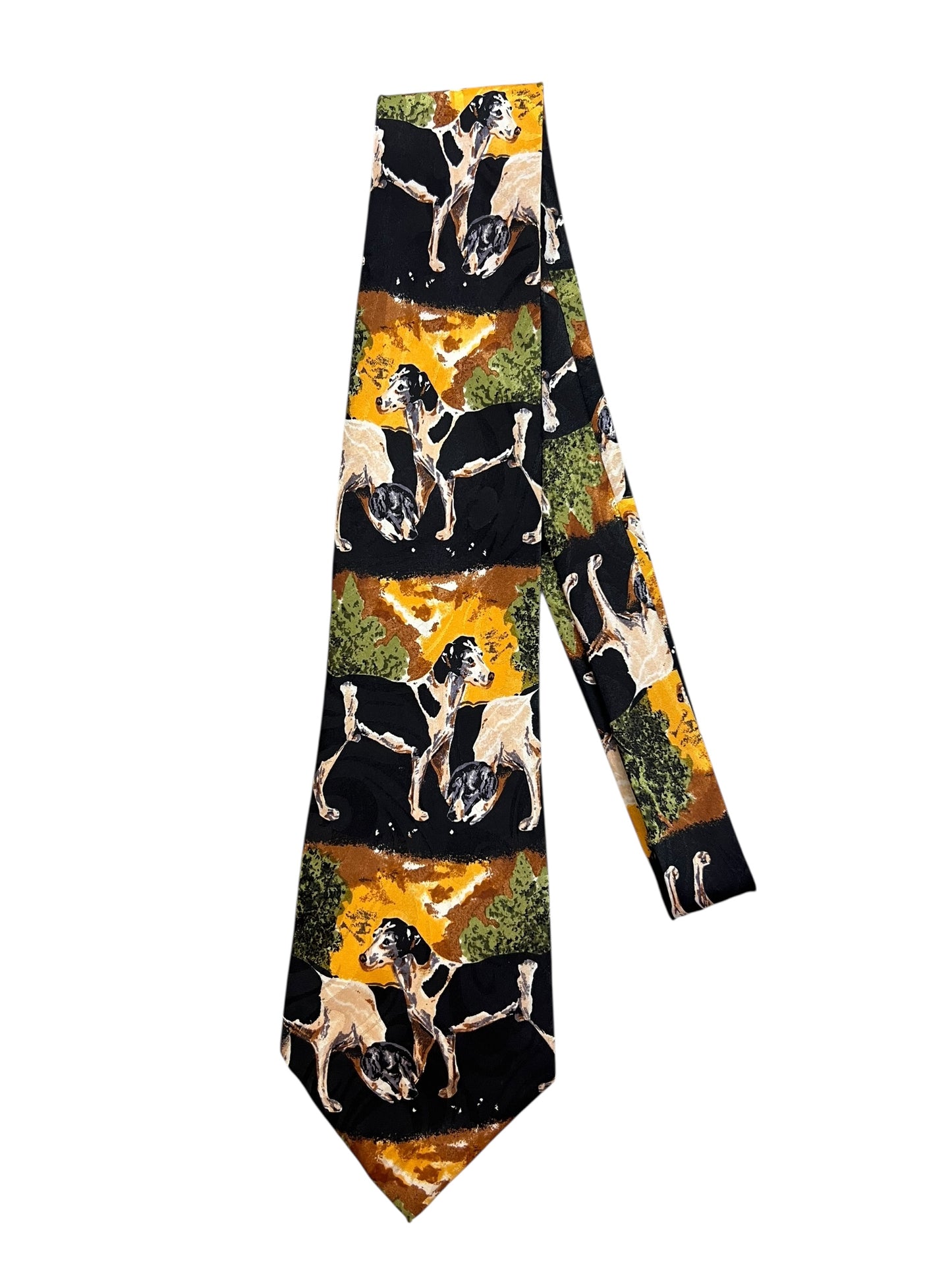 Vintage Dog Sled Tie
