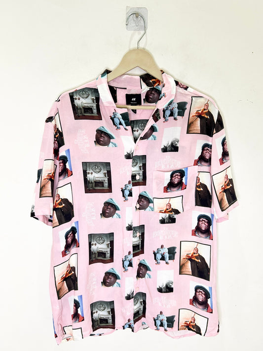 Notorious B.I.G. printed resort Shirt
